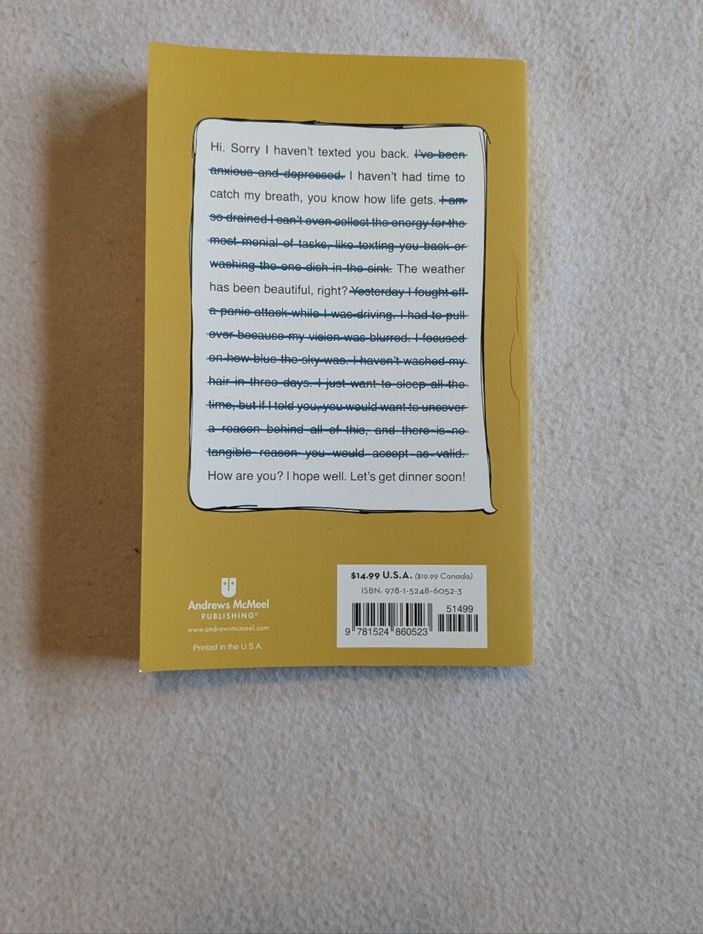Alicia Cook Sorry I Haven't Texted You Back 2020 Trade Paperback Poetry - Picture 2 of 6